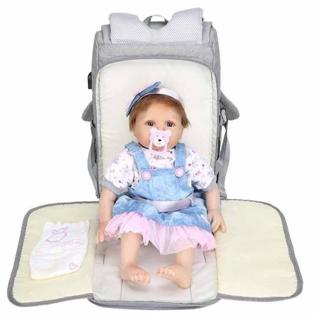 Sac à Langer avec Compartiment - Style Pratique
