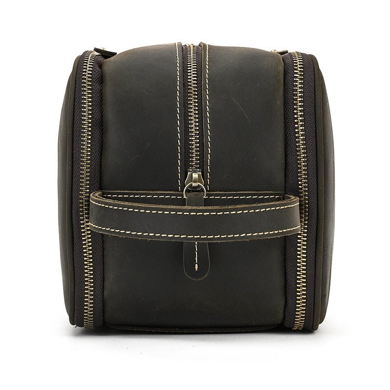 Trousse de Toilette en Cuir  Élégante