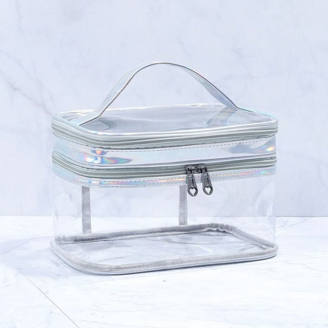 Trousse Transparente Femme Chic