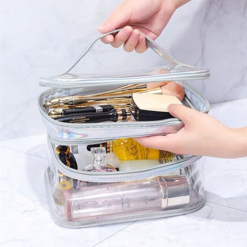 Trousse Transparente Femme Chic