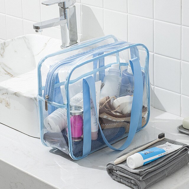 Trousse de Toilette Transparente Maxi