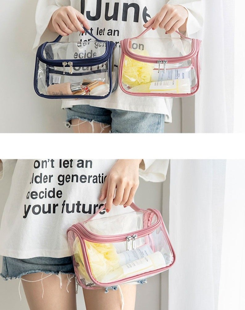 Trousse de Toilette Cabine Transparente