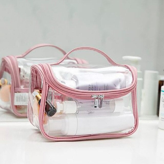 Trousse de Toilette Cabine Transparente
