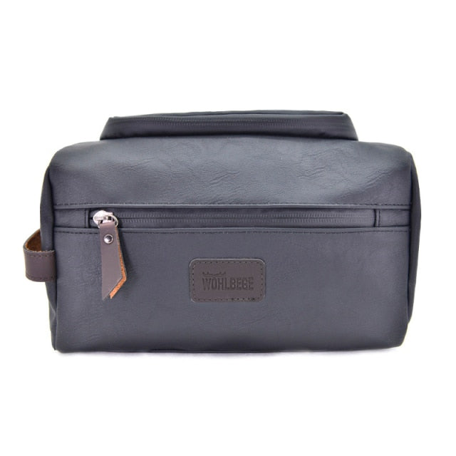 Trousse de Toilette Homme en Simili Cuir de Luxe Wohlbebe™