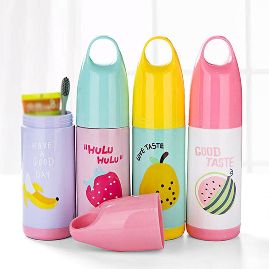 Porte-brosse à dents fruité pour vos déplacements