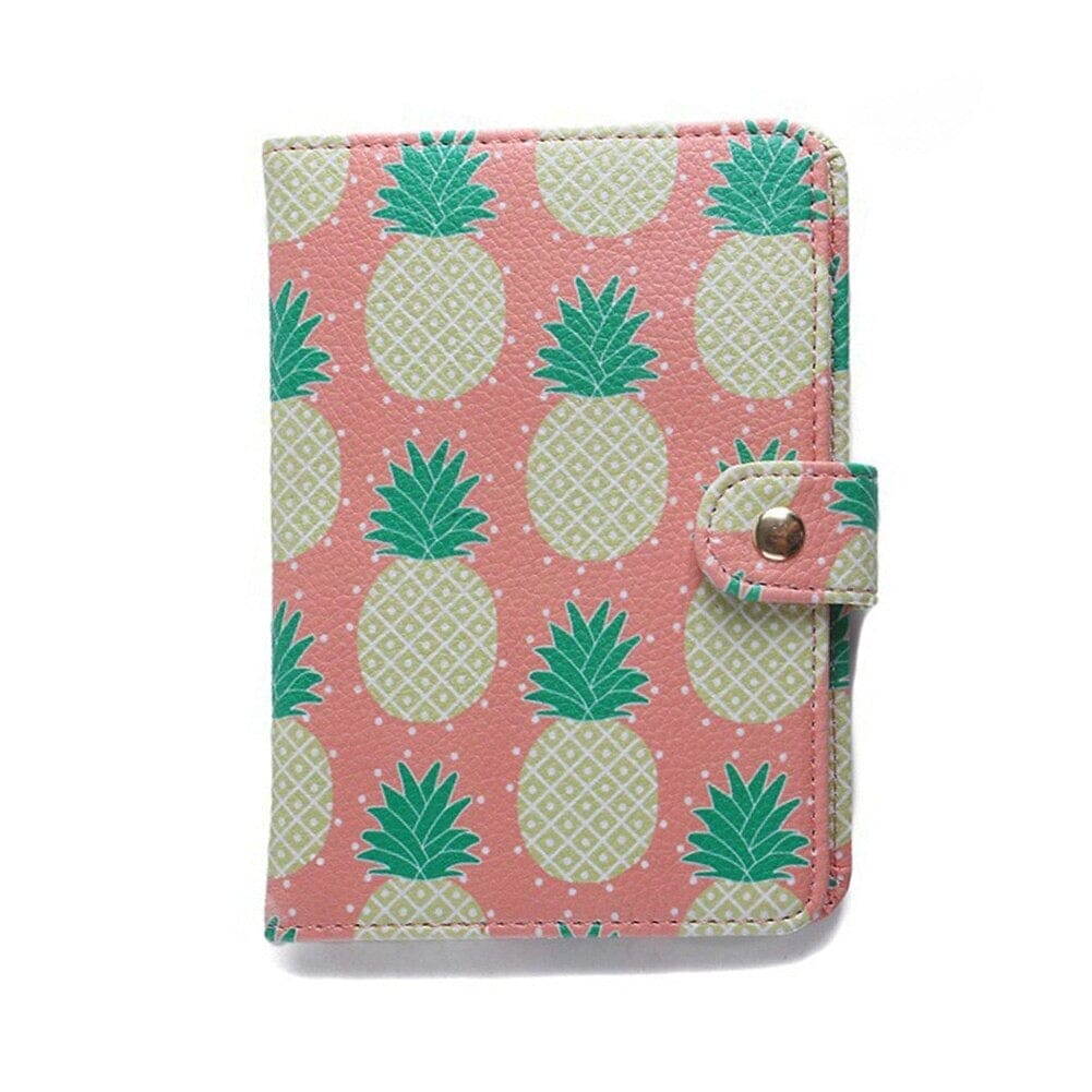 Protège-Passeport Ananas Brillant