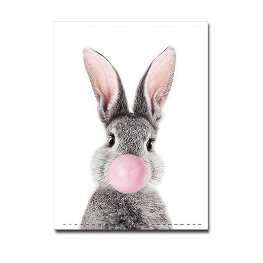 Protège-Passeport - Lapin Bubble Gum