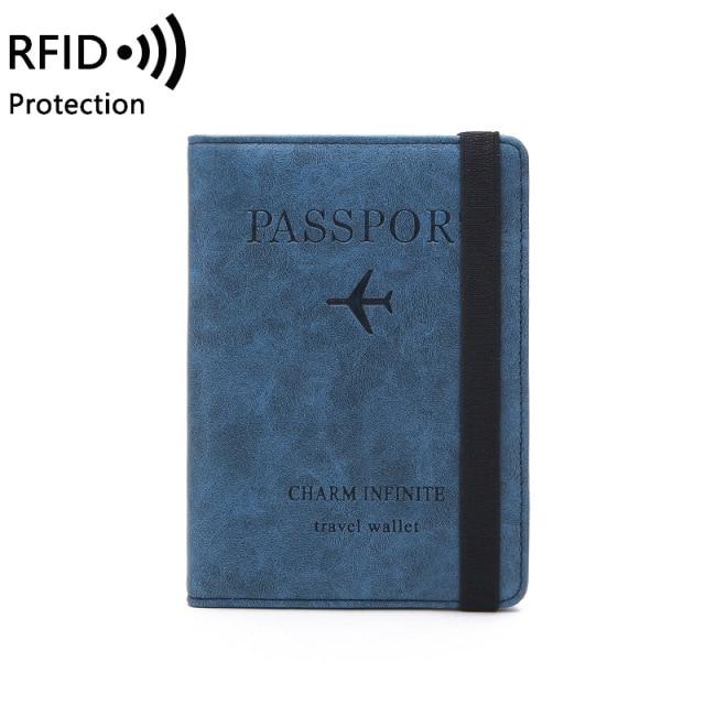 Travel Wallet - Protège-Passeport (anti-RFID)