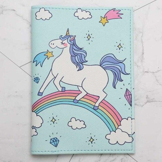 Licorne Arc-en-ciel Protège-Passeport