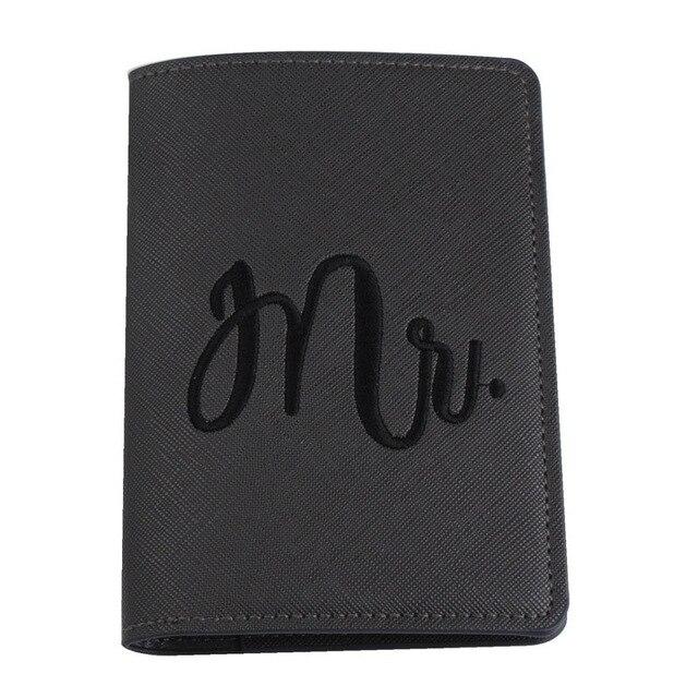 Protège-Passeport Mr. - Édition Noire