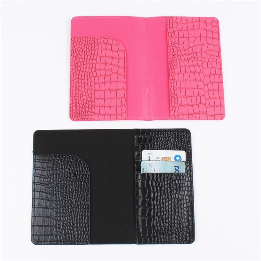 Passport Case CrocoJet