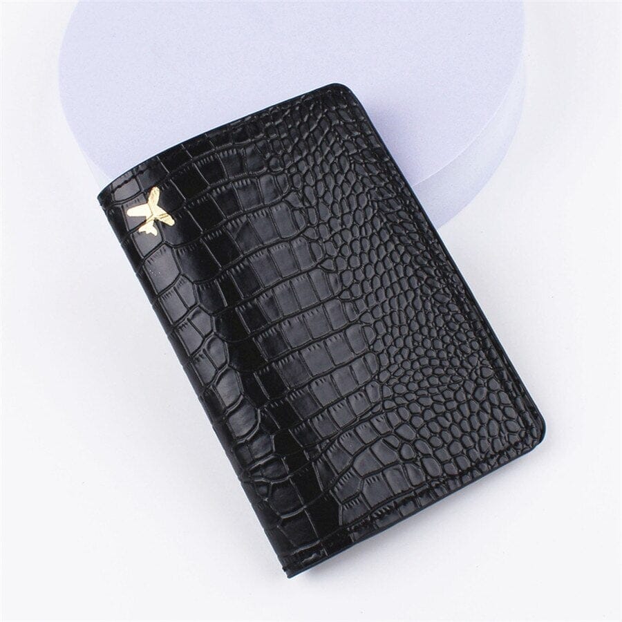 Passport Case CrocoJet