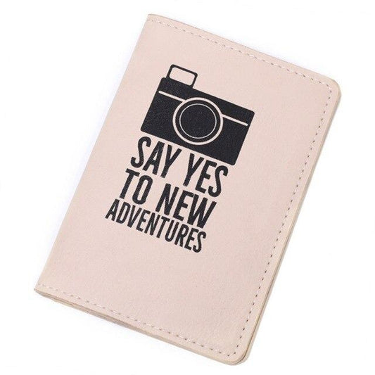 Say Yes to New Adventures avec le Protège-Passeport paladin.