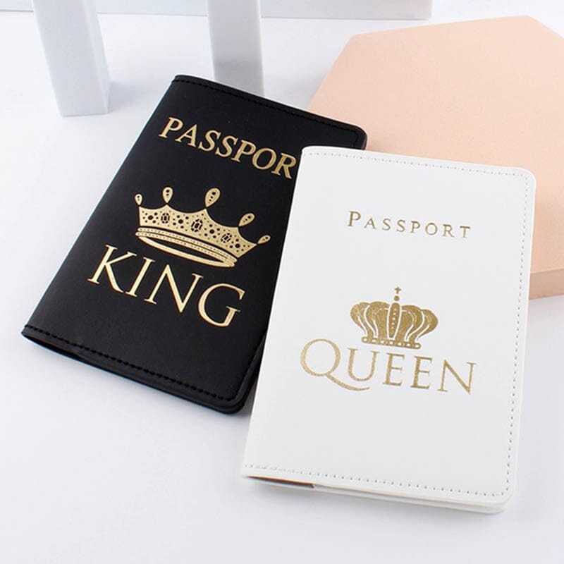 Protège-Passeport Couple Royal