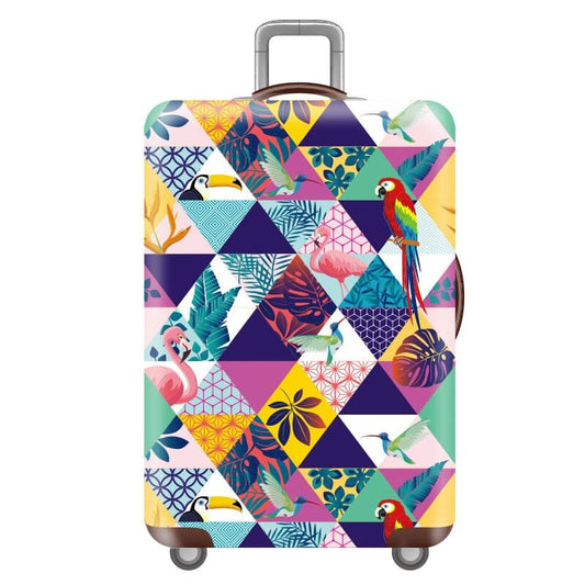 Protège Valise Tropicale