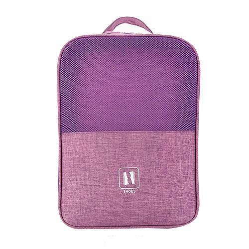 Sac à Chaussures de Voyage TravelBasics (Violet)