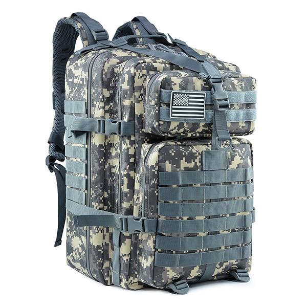 Sac à Dos Militaire Gris Camouflage US Army