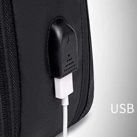 Sac à Dos Extensible pour Cabine d'Avion avec Port USB