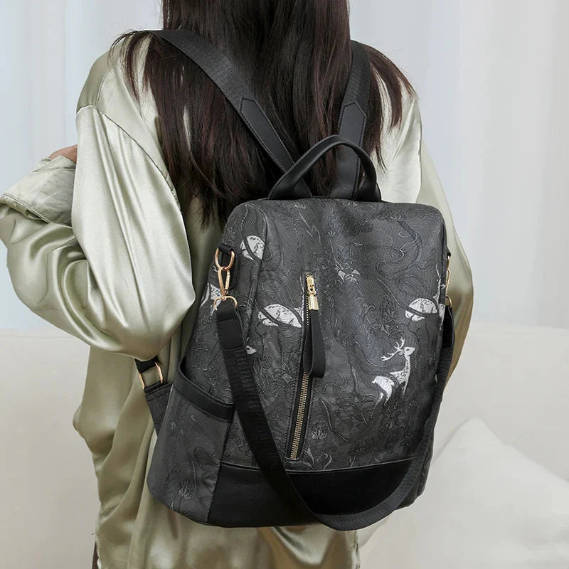 Sac à Dos Femme Tendance Zip' dos