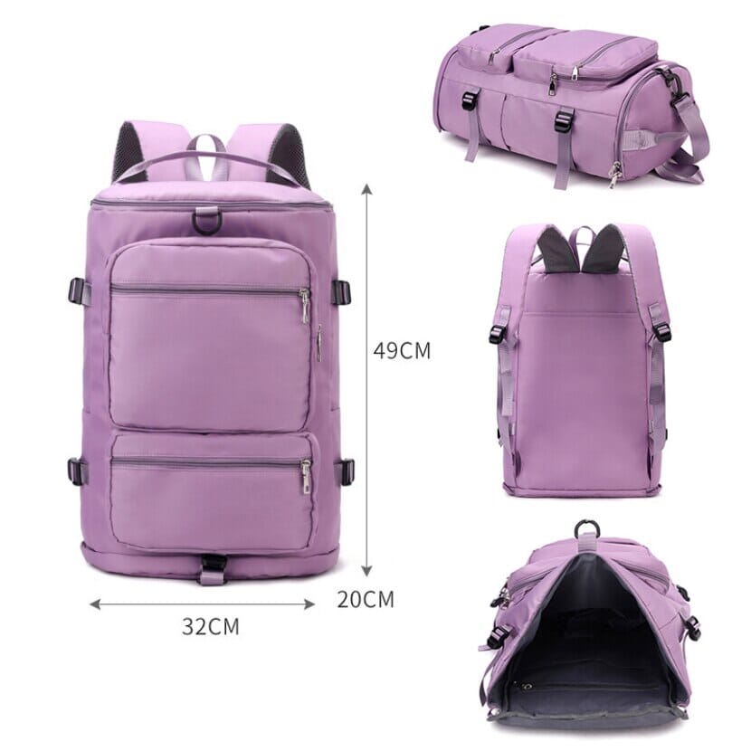 Sac à Dos Chic pour Femme en Voyage en Avion