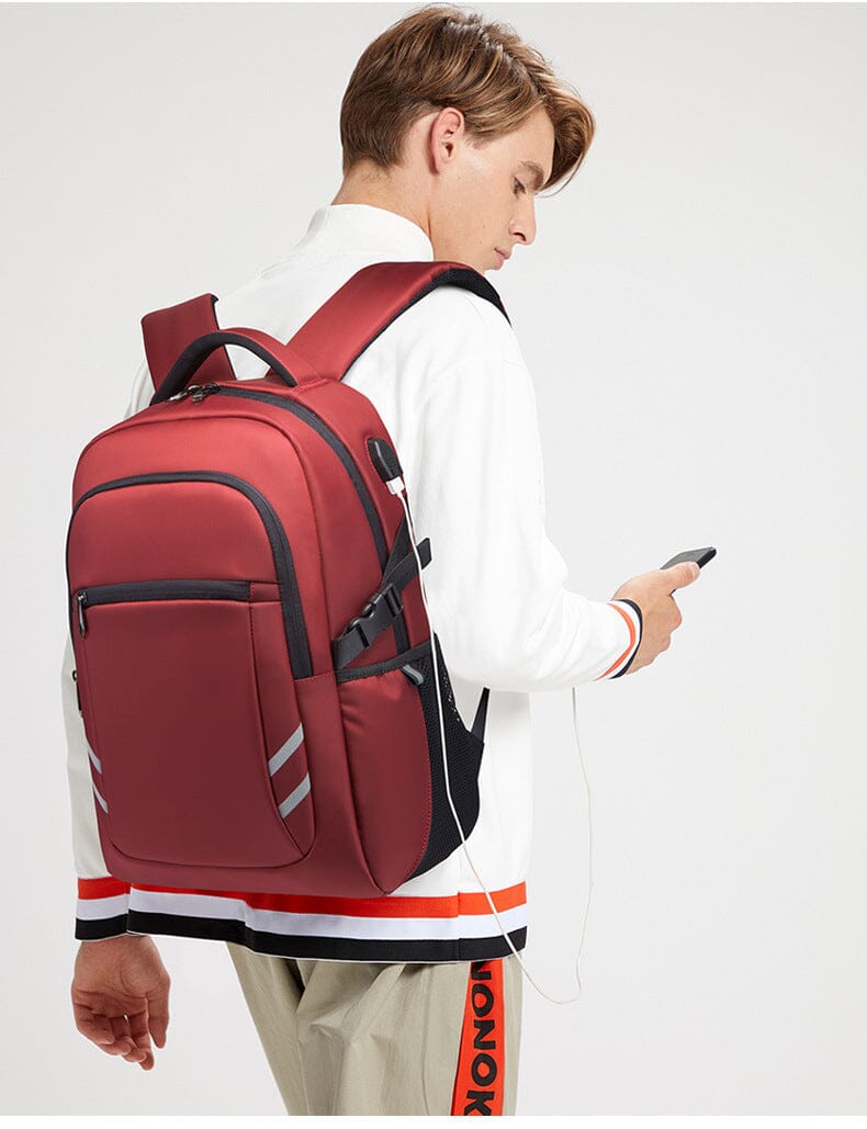 Sac à Dos Connecté pour Homme - Pour Ordinateur Portable (15.6 Pouces)