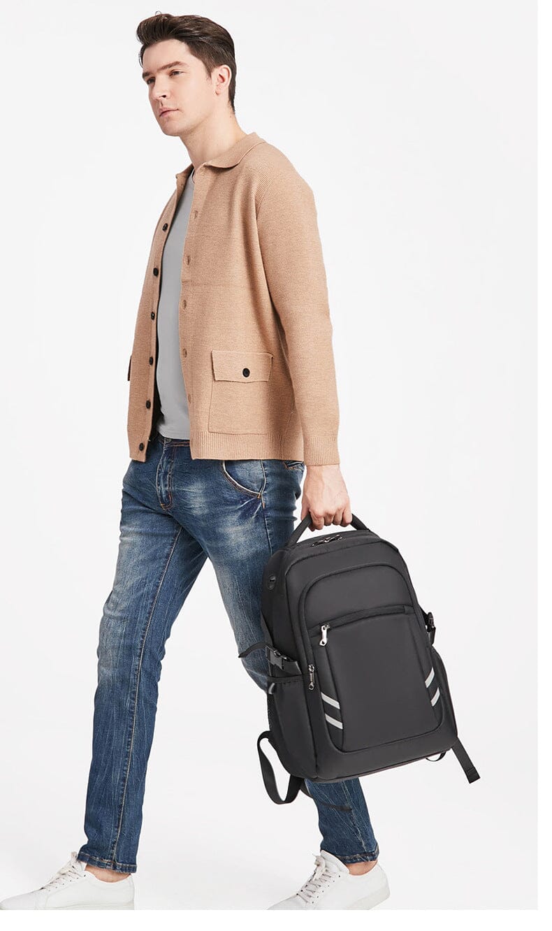 Sac à Dos Connecté pour Homme - Pour Ordinateur Portable (15.6 Pouces)