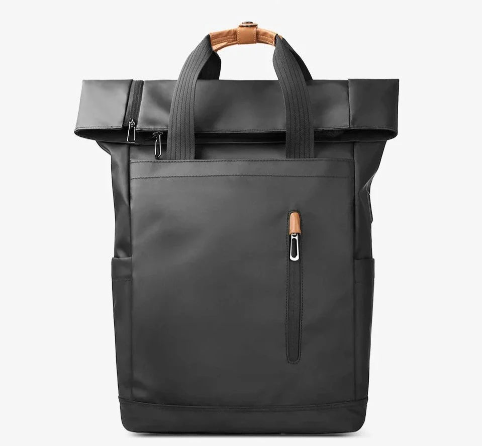 Sac à Dos Roll Top Étanche avec Port USB