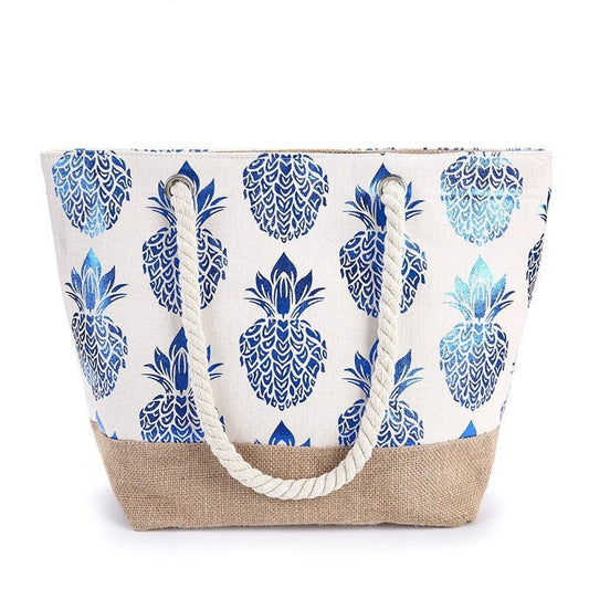 Sac de Plage Bohême Ananas