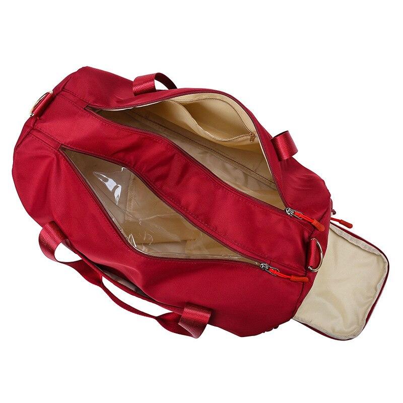 Sac de Voyage Red avec Compartiment Chaussures