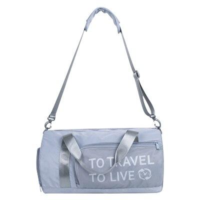 Sac de Voyage To Travel To Live avec Compartiment Chaussures.