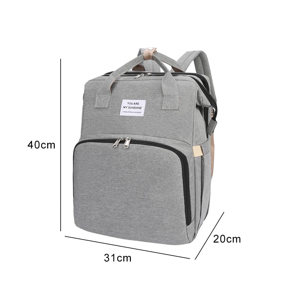Sac de Voyage Bébé "You Are My Sunshine" (Gris) - Édition Limitée