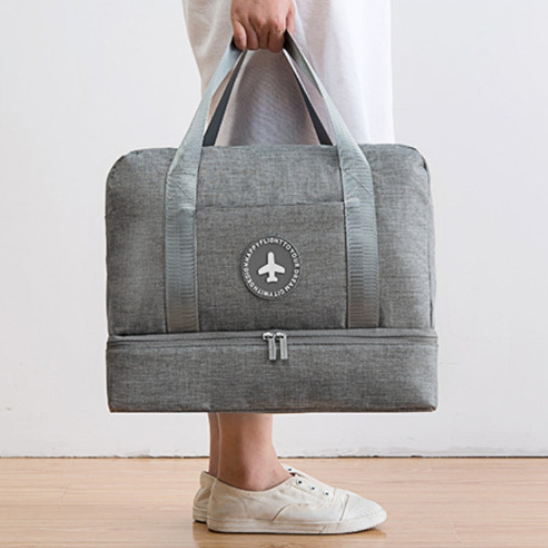 Sac de Voyage Cabine avec Compartiment Chaussures - VoyageZavecStyle