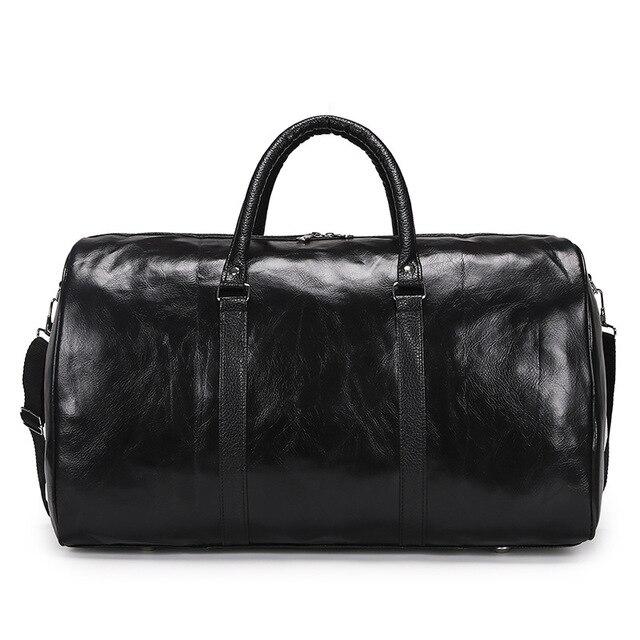 Sac de Voyage Vintage Noir | Style et Élégance