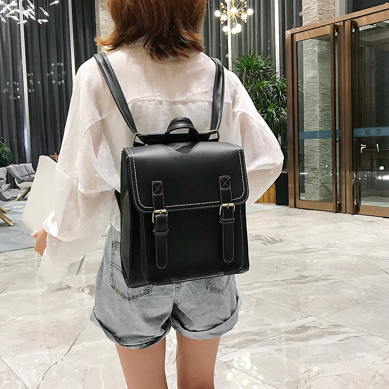 Sac Vintage Femme - Style Cartable Retro