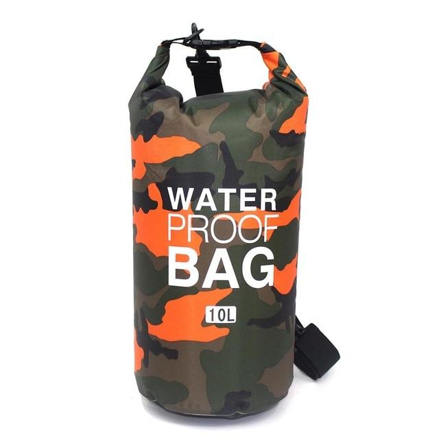 Sac de Voyage Étanche Camouflage Orange - Adventure Seal