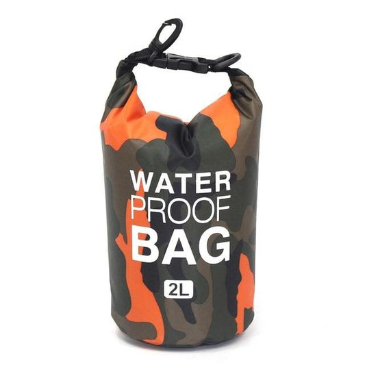 Sac de Voyage Étanche Camouflage Orange - Adventure Seal
