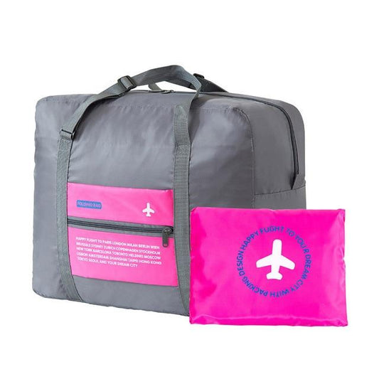 Sac de Voyage Pliable Happy Flight - Rose