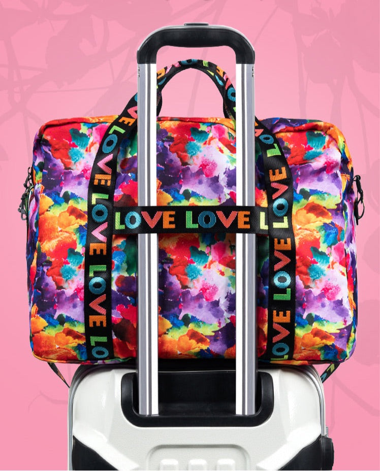 Sac de Voyage Pliable Love - Voyager avec Style