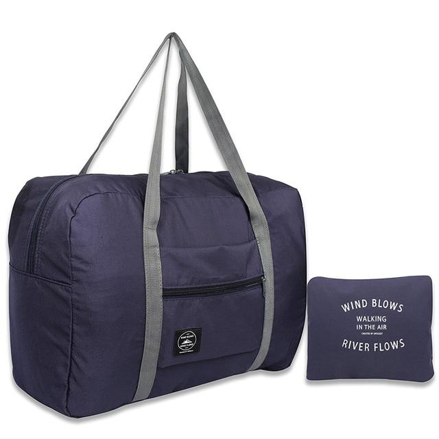 Sac de Voyage Pliable "River Breeze" - Bleu Marine