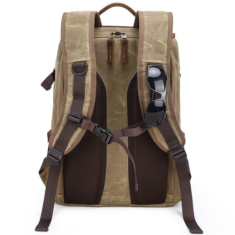 Vintage Explorer Camera Travel Bag