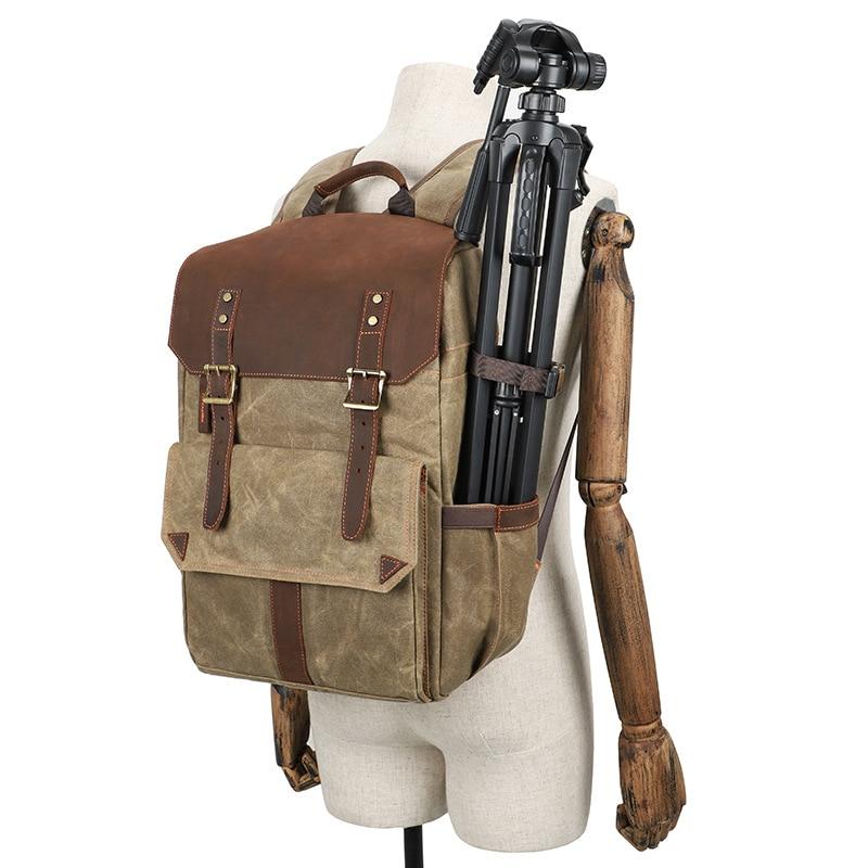 Vintage Explorer Camera Travel Bag