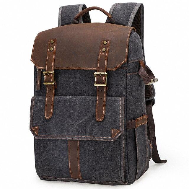 Vintage Explorer Camera Travel Bag