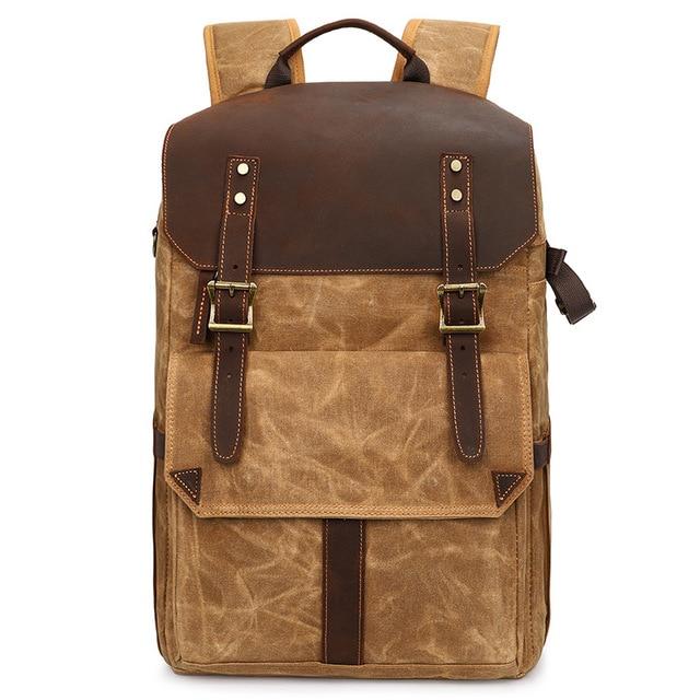 Vintage Explorer Camera Travel Bag