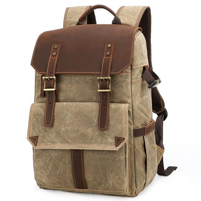 Vintage Explorer Camera Travel Bag