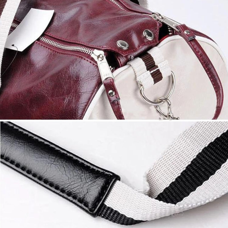Sac de Sport Vintage pour Homme en PU