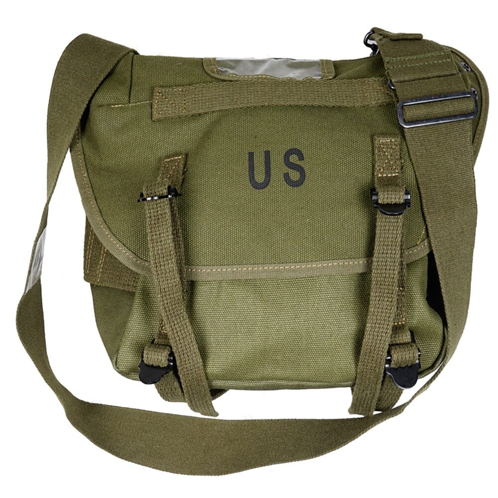 Vintage Sac US Army 1980 en Toile Kaki