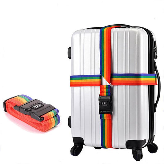 Sangle Multicolore en Croix pour Valise