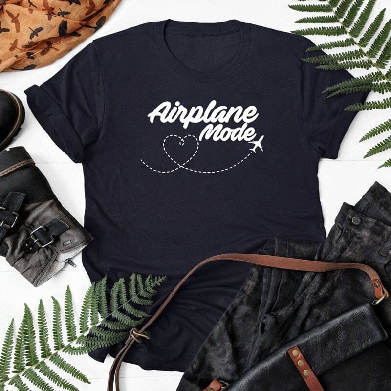 T-Shirt Airplane Mode - Femme