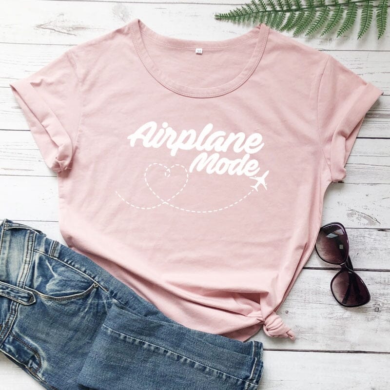 T-Shirt Airplane Mode - Femme