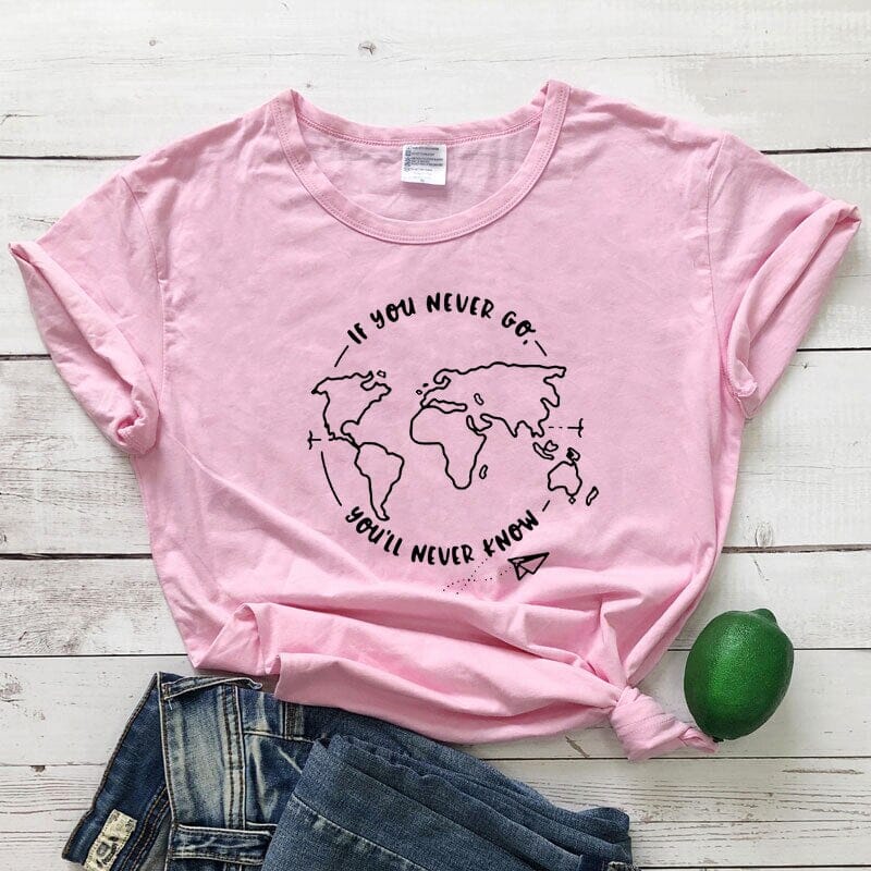 T-Shirt Voyage Femme - Go Explore.